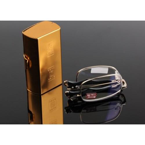 2019 Gafas De Lectura Reading Glasses Women Vintage Metal Case Antireflect Reading Glasses+1.0 +1.5 +2.0 +2.5 +3.0 +3.5+4.0