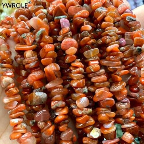 2 PCS AAA 5-8MM Natural Agates Amethysts Crystal Coral Epidote Irregular Stone Beads for Jewelry Making Diy Bracelet Necklace