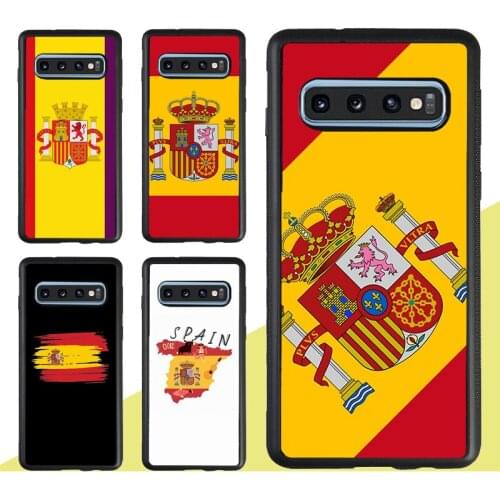 Spain Flag Case For Samsung Galaxy S20 Plus S9 S10 Note 20 Ultra A50 A70 A51 A71 A21S A20e A31 M31 M21