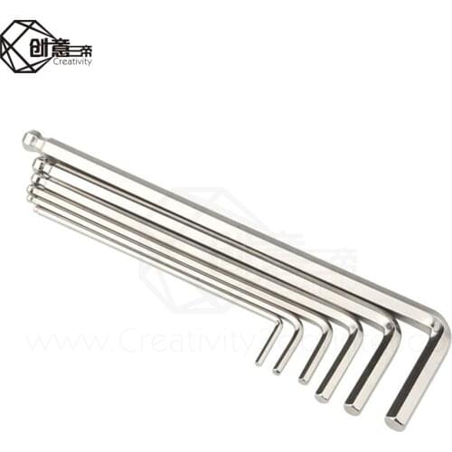 Double-End L Type Screwdriver Hex Wrench Set Allen Key Hexagon Flat Ball Torx Star Head Spanner Key Set Hand Tools