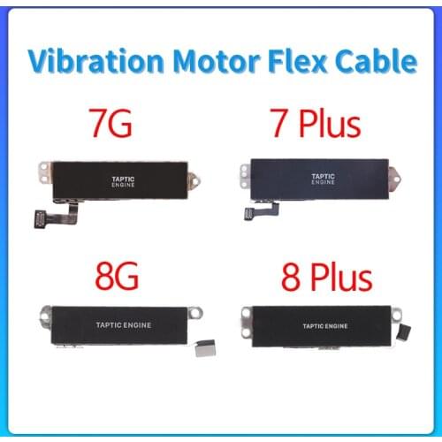 Original Vibration Motor Flex Cable For iPhone 7 8 Plus XR XS 11 12 Pro Max 12Mini Vibrator Connector Replacement Parts