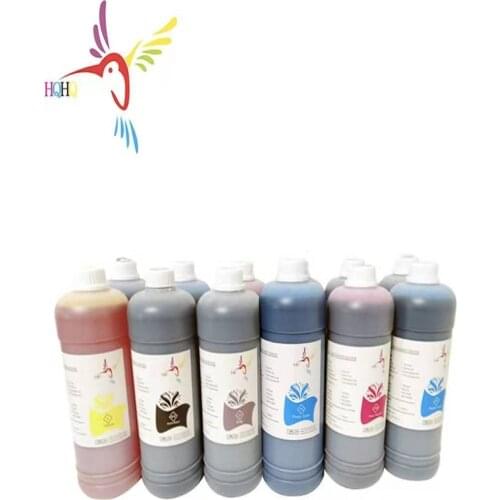 HQHQ 12 Colors/Set 1000ml Dye Ink For Canon IPF 8000/9000/8300/8310/6300/6350/5100/6100 High Quality Water Based Dye Ink