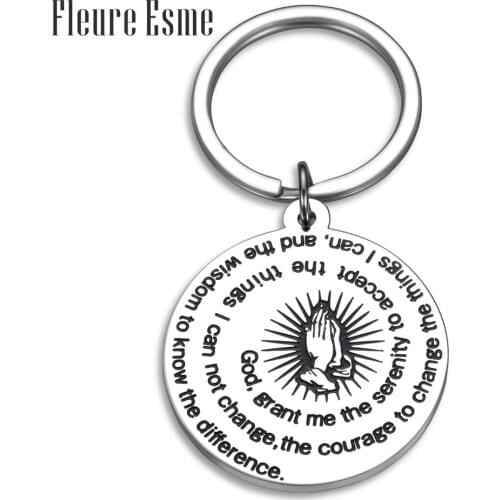 Godparent Keychain Gifts From Godchild Godson Goddaughter for Godfather Godmother Birthday Baptism Christening Key Chain