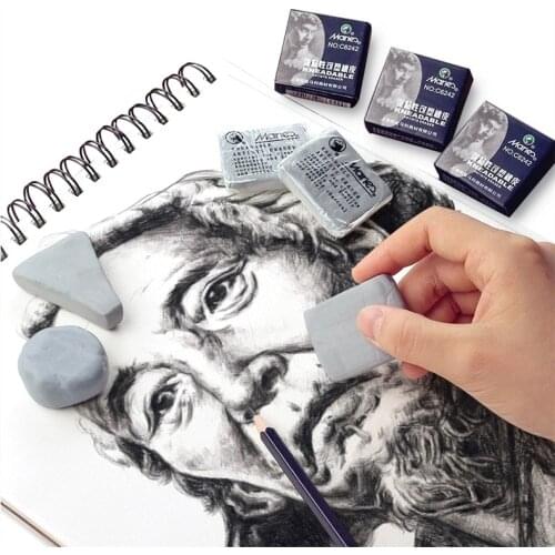 Kneadable ART Erasers Kids Soft Eraser Sketch Not Maries Professional Senior Drawing Plasticine Art Pencil C6142