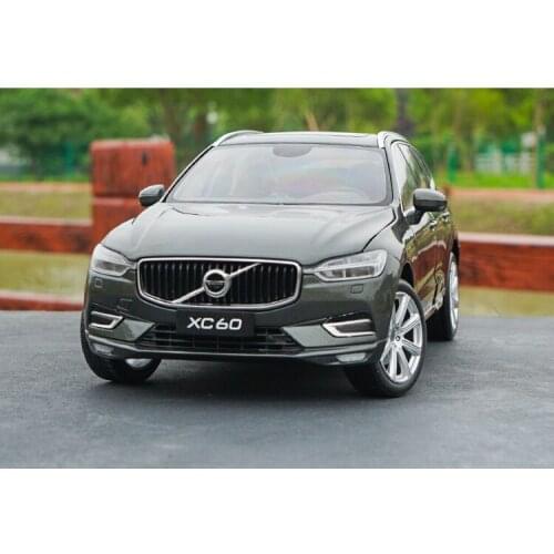 Original Factory 1:18 Diecast New Xc60 Sport Version Grey Alloy Metal Classic Toy Models for Gift, Collection