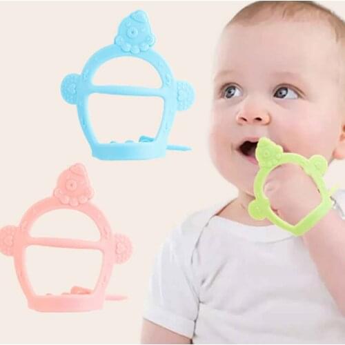 Grinding rod baby teeth silica gel bite giraffe can boiled eat artifact ring bite silica gel teethers baby soother nipple nipple