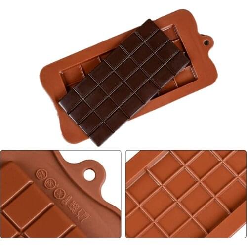 24 Cavity Cake Bakeware Kitchen Baking Tool Silicone Chocolate Mold Candy Maker Sugar Mould Bar Block Ice Tray Cake Tool-35