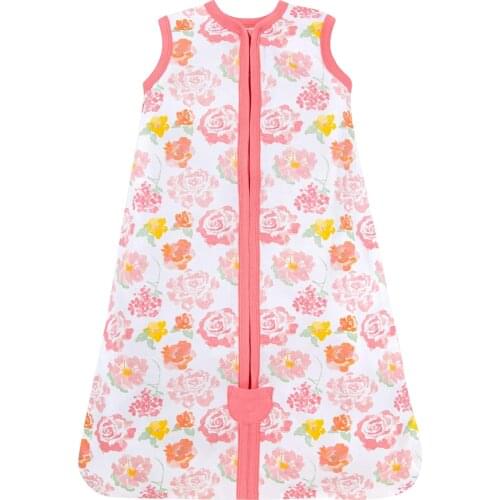 2021 Baby Blanket Letter Bee Zipper Newborn Baby Sleeping Bag Wearable Blanket Cotton Bedding Swaddle Blanket Wrap Sleeping Bag