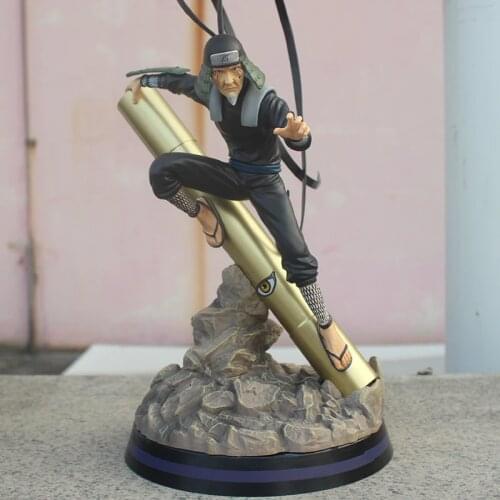 NARUTO GK Japanese Anime Toy Figure SHIPPUDEN Sarutobi Hiruzen PVC Action Figure Collection Model