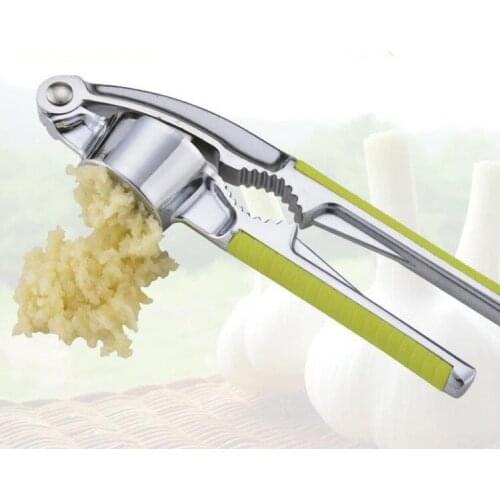 1PC Garlic Press Cooking Fruit Vegetable Slicer Cutter Tools Descascador Novelty Households Kitchen Gadgets OK 0512
