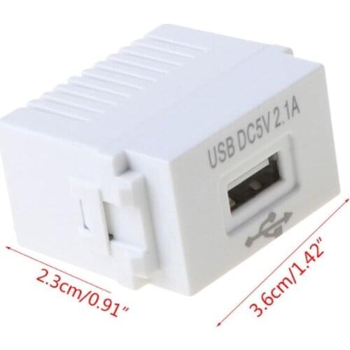 128Type 220 V to 5 V 1A USB Interface Adapter Switching Module 2.1A Mobile Phone Charging Panel USB Power Module
