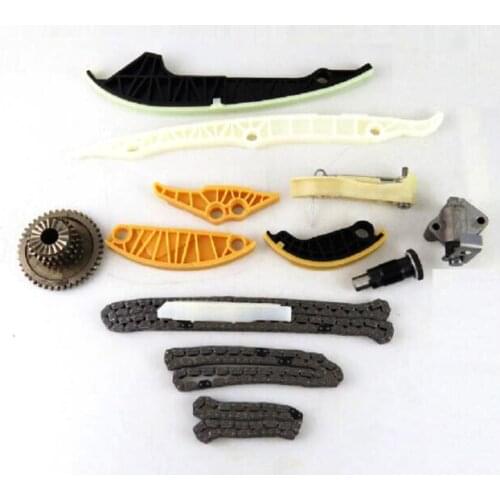 13pcs Turbo Engine Timing chain Suit For Tiguan Bettle Golf 6 MK6 Passat B6 CC A4 A5 A6 Q5 TT 2.0 06H 109 469 06H109467