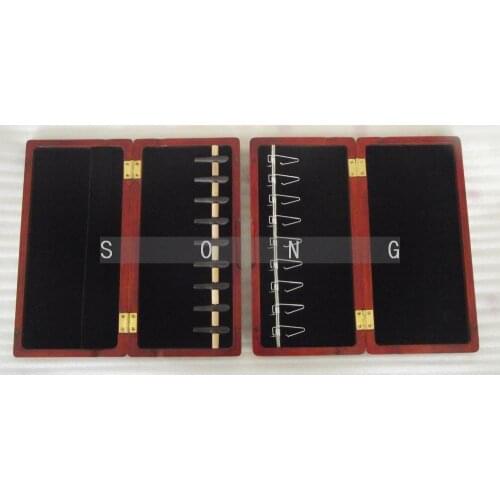 2 pcs Bassoon reeds case reeds box Wooden Strong