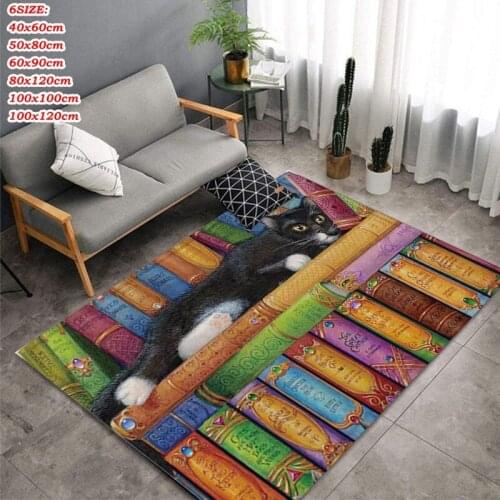 3D Lazy Cat Welcome Floor Mats Bedroom Hallway Carpet Anti-Slip Soft Doormat for Living Room Kitchen Rug Tapetes De Sala Tapis