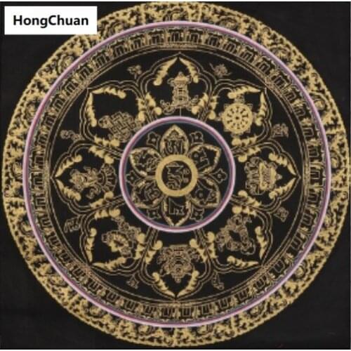 Fast Delivery Retro Mandala 5D DIY Square/Round Diamond Painting Mosaic Cross Stitch Home Decoration Mural New Year Gift