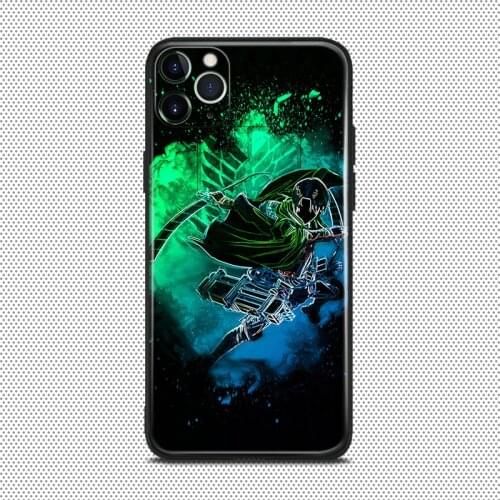 Attack on Titan Levi Shingeki no Kyojin For iPhone se 6 6s 7 8 plus x xr xs 11 pro max soft silicone phone case cover shell