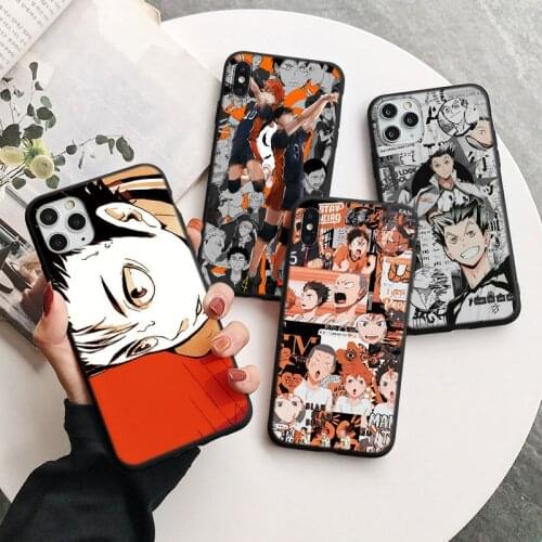 Anime Volleyball Case For Samsung Galaxy A31 A21S A12 A10 A40 A50 A51 A70 A71 A32 A52 A72 S9 S10 S20 S21 FE Plus Ultra TPU Cover
