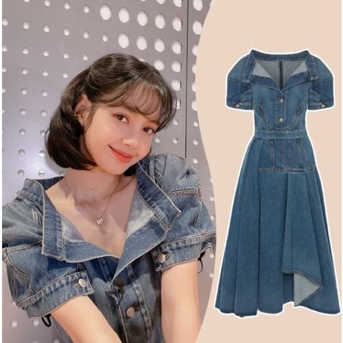 Модные джинсовые платья Duanshunie China At AliExpress