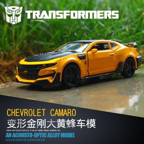 Electric Collectible Alloy Scale Car Models Die-cast carro Toys for Children mkd2 1:32 auto Vehicle Chevrolet Camaro in box