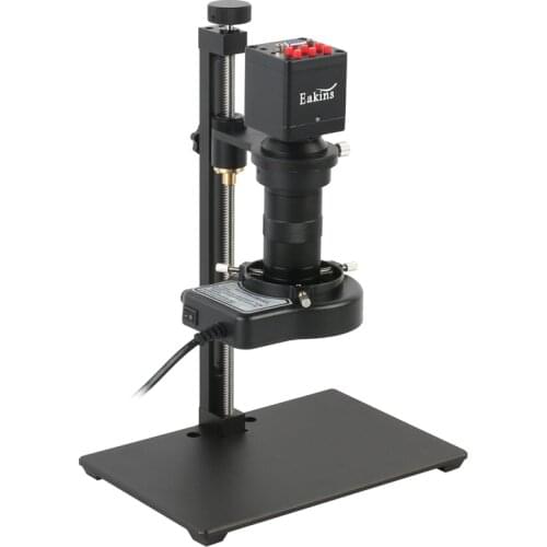 1080P SONY IMX307 Electronic Digital Microscope Camera C-mount 56 LED Adjustable Ring Light Industry Soldering Microscope Kit