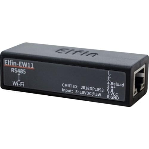 EW11 Wireless Networking Devices Modbus TPC IP RJ45 RS485 to WIFI Serial Server DTU