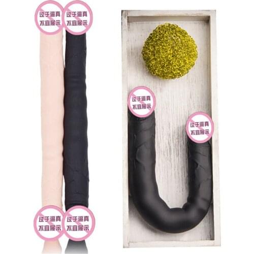 Dildo Double Head Dildo Penis Sex Toys Women Dildo Lesbian Dick Butt Plug Erotic Sextoy Adult Anal Rubber Dick Intimate Toys Gay