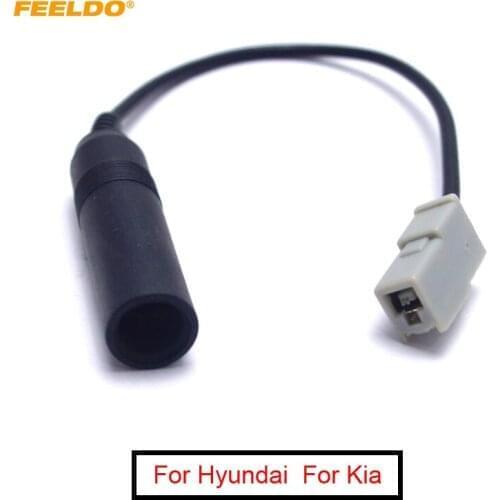 FEELDO 20Pcs Car Radio Antenna Adapter For Hyundai 2009-2011 Kia KI-11 Wire Cable Harness #AM4794