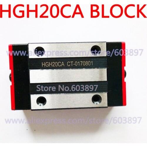 HGH20CA sliding block carriage match use HGR20 linear guide width 20mm guide for CNC router