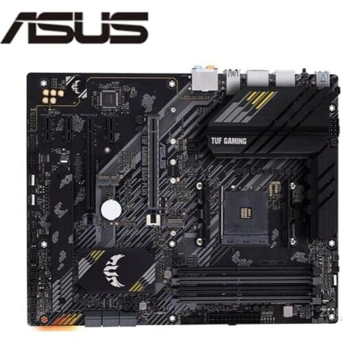 For ASUS TUF GAMING B550-PLUS Used Motherboard Socket AM4 M.2 nvme ssd For AMD B550 Original Desktop Mainboard