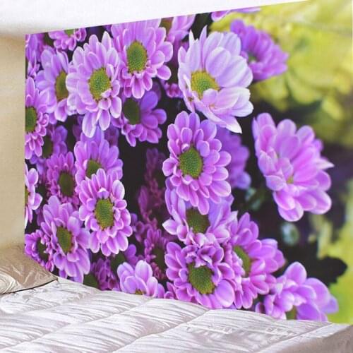 Tapestry Wall Hanging Bed Spread Beach Towel Table Cloth Yoga Mat Home Deco Floral Sunflower Large Size Rectangle 150cmx200cm