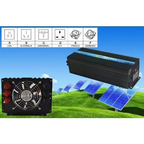 Factory Selling,Input DC12v 24v 48v Pure Sine Wave 6000w Off Grid 6000w dc to ac inverter for Solar and Wind System