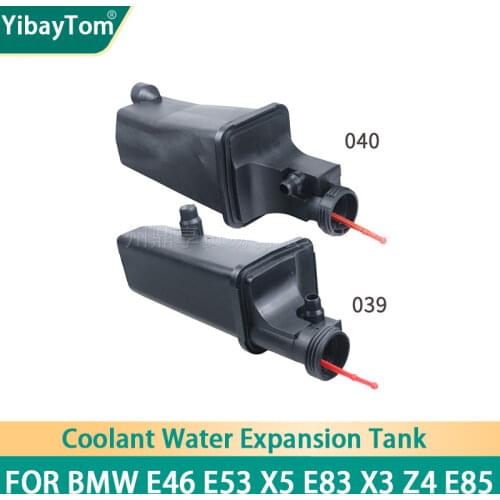 RTS Coolant Water Expansion Tank For BMW E46 E53 X5 E83 X3 Z4 Roadster E85 OEM 17117573781 17137787039 17137787040