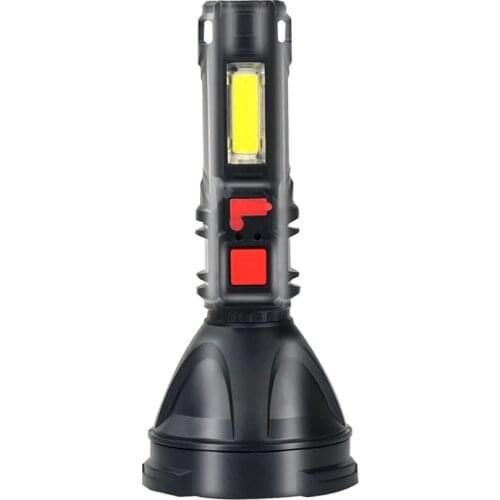 Outdoor Lighting Rechargeable COB Work Light Ultra-bright Flashlight Portable Searchlight Camping Hiking Outdoor Tool