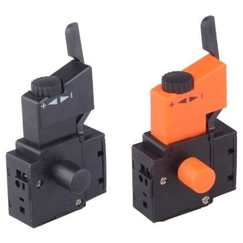 1pcs Lock on Power Tool Trigger Button Switch Black Electric Drill Speed Control Trigger Switch