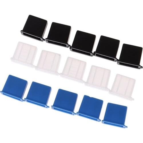 10pcs USB Type A Male Anti-Dust Plug Stopper Cap Cover Protector Easy To Use