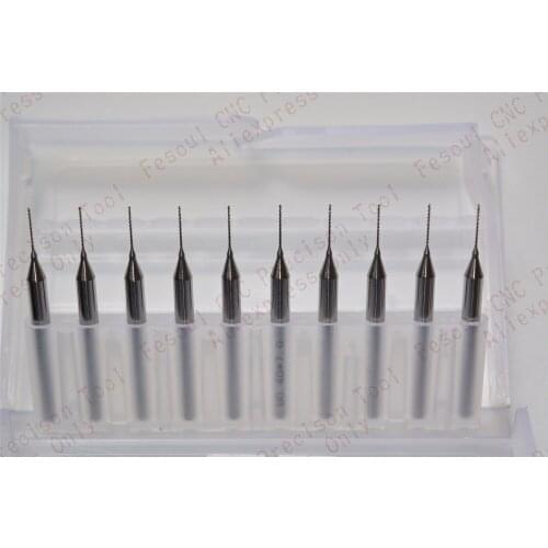 3.175mm*0.45mm,10pcs,Freeshipping PCB Drill Bit,CNC milling Cutter,Solid carbide Drill,wood tool,plastic