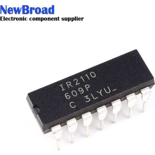 5PCS IR2110PBF DIP14 IR2110 DIP DIP-14 new and original IC