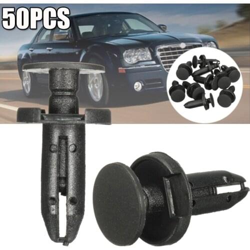50Pcs/Set Front Bumper Grille Fastener Trim Snap Threshold Strip Buckle Retainer Clips For Chrysler/Voyager 300c/Dodge/Nitro