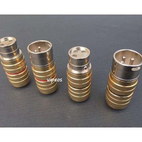 Free shipping Cardas Clear XLR plug 4pcs