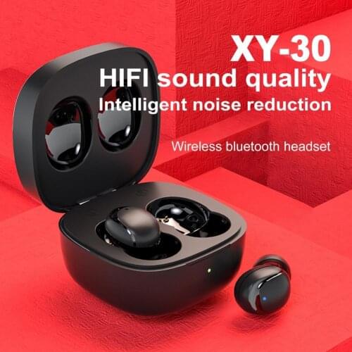 1 Set Bluetooth Headsets Lightweight Strong Compatibility 350mAh Charge Case TWS Wireless Earbuds for Gifts