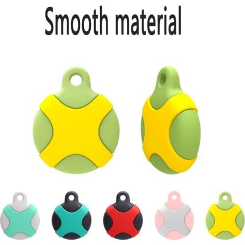 For Apple Airtags Locator Tracker Airtag Case Silicone Anti-lost Cover Sleeve Protective Waterproof Case Airtags Holder Air Tag