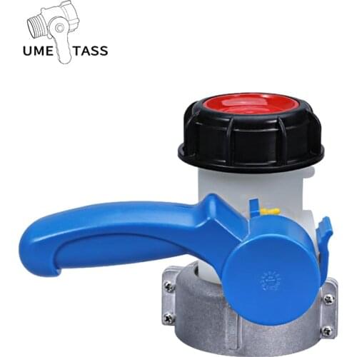 DN50 Butterfly valve for IBC Tank Container Home Garden water tank Valve Switch Accessories Tools