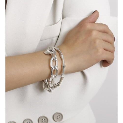 Серебряные браслеты KMVEXO China At AliExpress