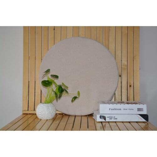 Minimalism Round Bistro Circular Soft Chair Seat Pad Cushion Removable Cover