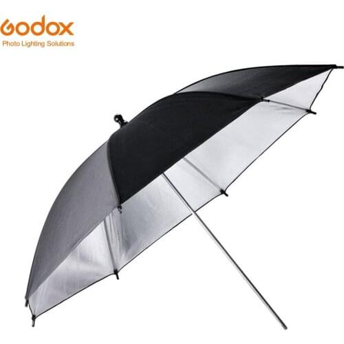 Godox Professional 43" 108cm Black Silver Reflector Umbrella for Photography Studio Light Flash