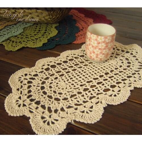 Lace Napkins For Appliances Two girls one dream China