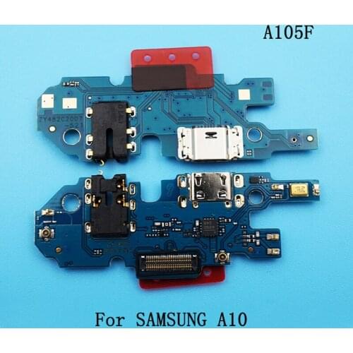 10pcs/lot USB Flex Cable For Samsung A10/A105F USB Tail Plug Charging Port Cable Connector Tail Wire Replacement