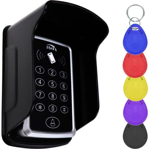 125KHz RFID Access Control Keypad EM Card Reader Door Access Control System Door Lock Opener Keyboard System