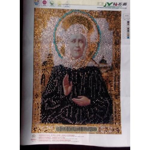 2019 new arrived crystal Round diamond painting diy diamond painting mary Home Decor dimond embroidery mosaic religious for gift