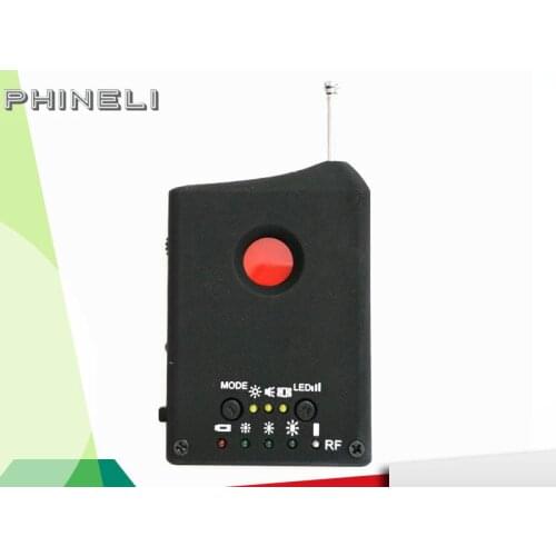 Anti Detector Hidden Camera GSM Audio Bug Finder GPS Signal Lens RF Tracker Anti Candid Camera Detector